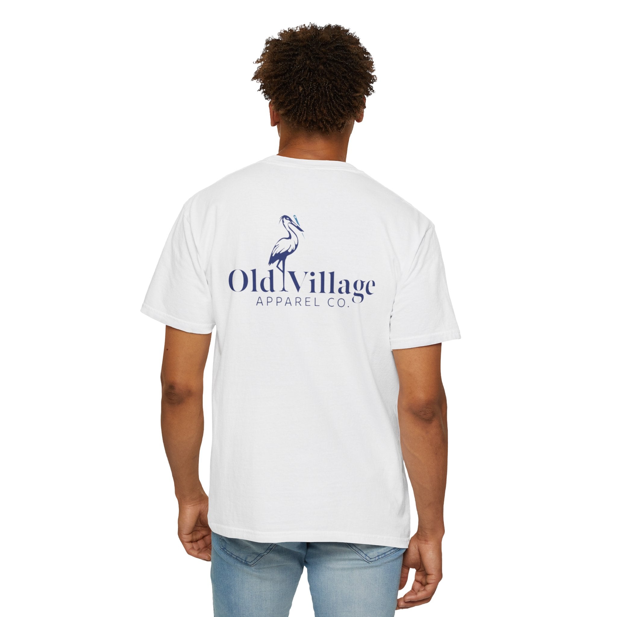 Old Village Coastal Heron Tee